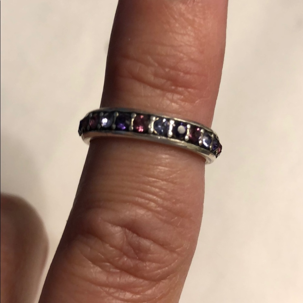 Brighton Purple Stack Ring
